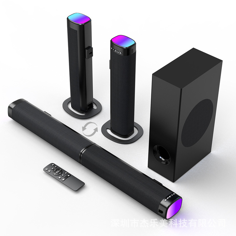 Soundbar. Bluetooth Speaker Home Theater Tv Soundbar with Bar-Shaped Audio Bass