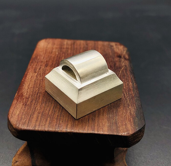 Solid silver seal of the seal of silver seal of gold stone printing and fasting