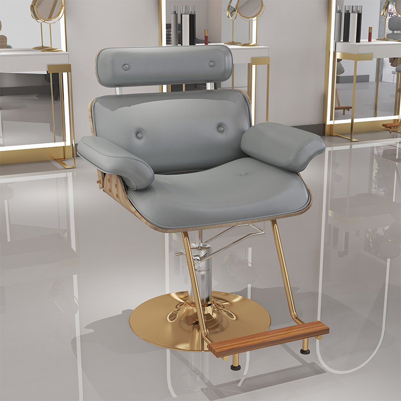 Net Red Hairdressechair Beauty Hair Salon Hair Salon Special Liftable Upside Down Hairdressshop Chair Salon Hot Dye Cut Hair Chair