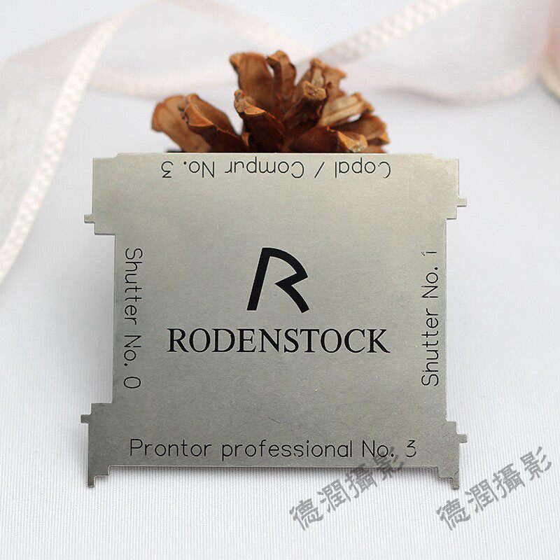 German Rodenstock large-frame lens wrench 0 1 No. 3 Rodenstock original ultra-thin non-deformable new