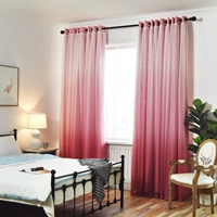 Розовое звездное небо, градиент