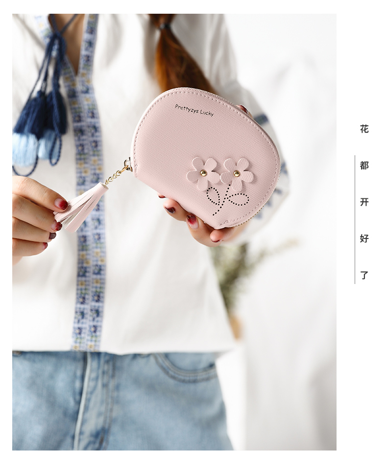 2018 mới gói thẻ siêu mỏng dung lượng lớn dây kéo nhỏ nữ dễ thương ví tiền ví nhỏ túi ví ví đựng thẻ mini