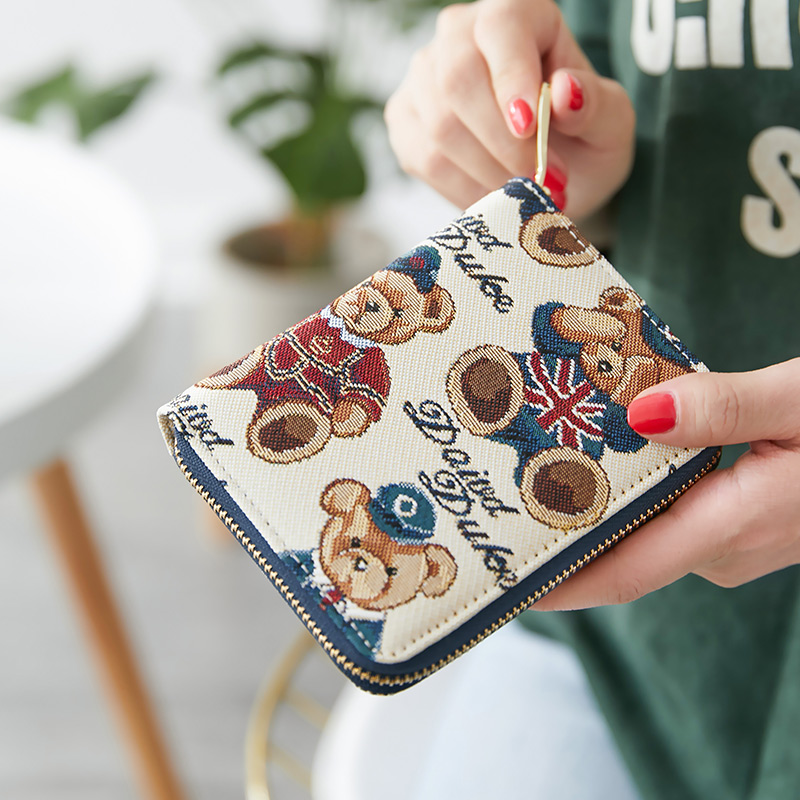 Organ page card bag wallet integrated bag women's bank card set multi card position simple credit card new ID bag