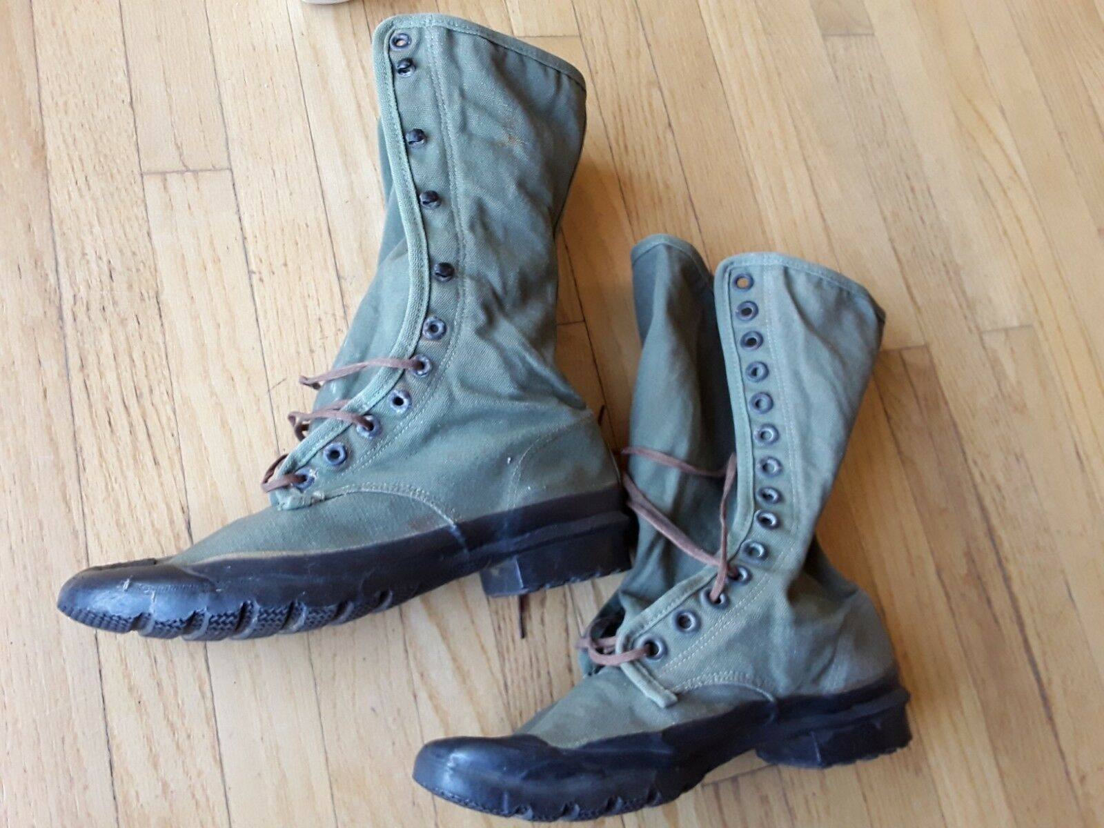 WWII US Army Edition Original Brand Naval Army Marine Pacific Tropical High Waist Canvas Emancipation Shoe-Taobao