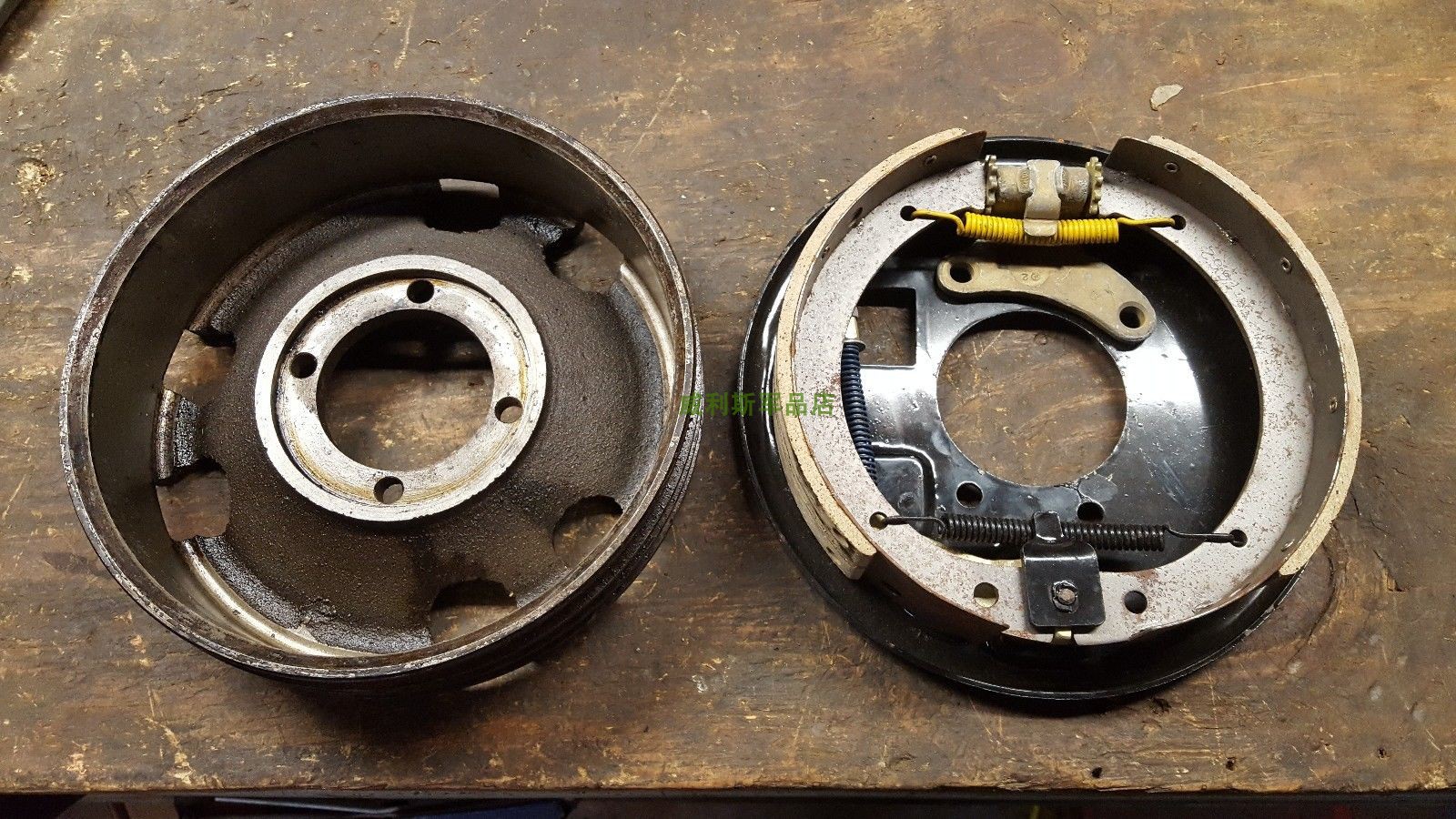 Original WWII US WILLYS Willis MB Ford GPWJEEP Jeep's manual brake drum kit