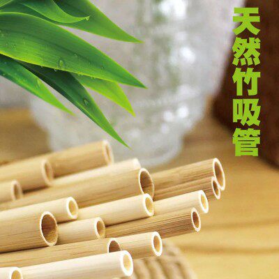 竹吸管竹制品 一次性天然竹管 环保可降解 珍珠奶茶咖啡 竹子吸管
