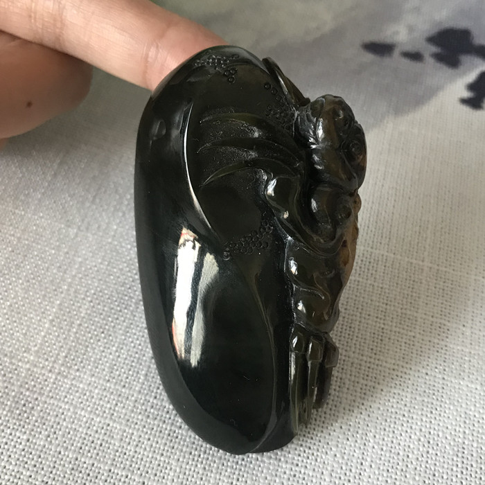 Analysis Wood River Grinding Jade Handmade Jade Gold Toad Jade Gold Toad Jade Golden Toad Jade Golden Toad Jade Jade Golden Toad Handlebar