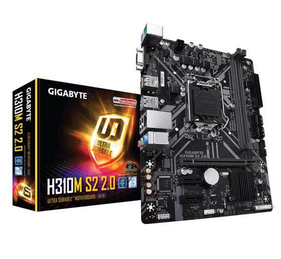 369 yuan Gigabyte Gigabyte H310M-S2 2 0 motherboard support 9100F 9400F WIN7