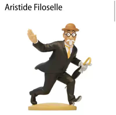 81 with Model Manual The Adventures of Tintin figure sculpture ornaments model Fila Cello imported from Belgium