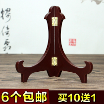 Stone Shelf Show Shelves Decorated Dishes Display Pan Shelf Swing Pieces Racks Hand Painted Stones Painting Goose Pebble Small Brackets