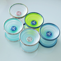 LUNAR DANCE Crescent Dance PC Stainless Steel Inlaid Ring Yo-yo plastic stainless steel July yo-yo