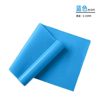 Эластичный, синий, 0.35mm