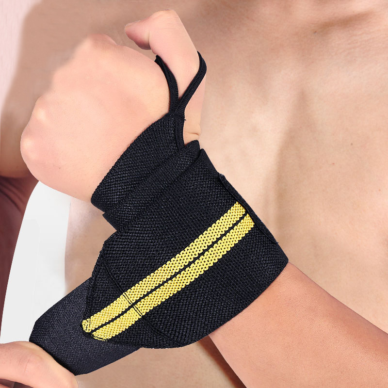 Gym wrist guard men's and women's fitness equipment barbell horizontal bar exercise protector wrist protector bandage horizontal push protector