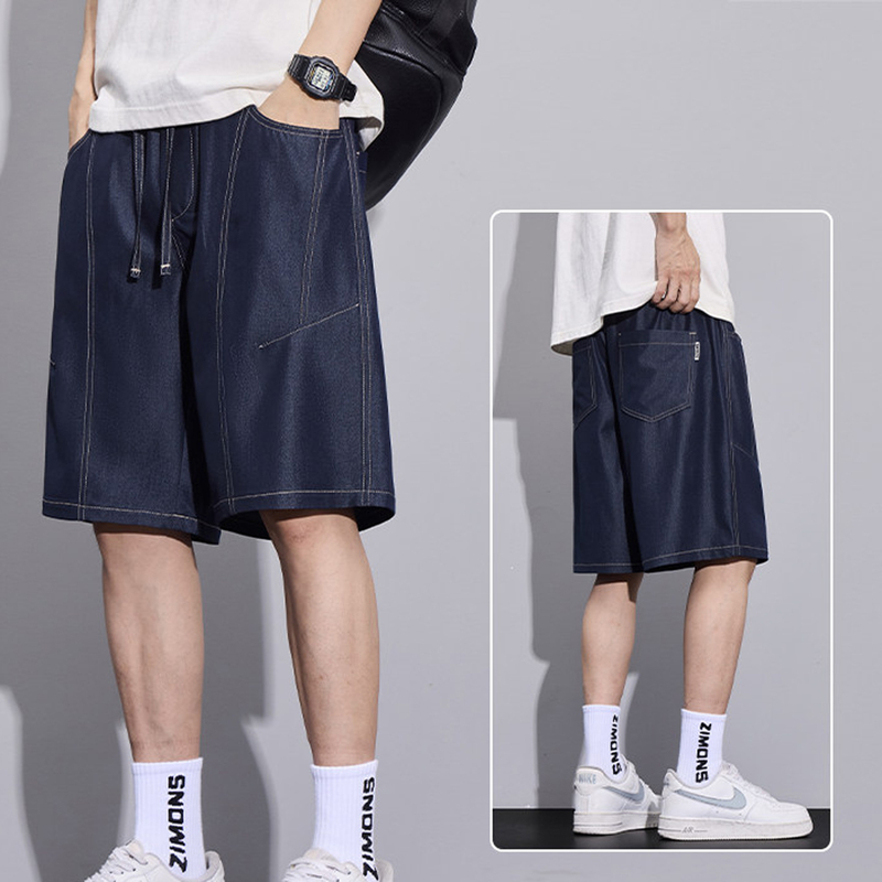 Extra Large Size, Super Big Version, Plus Size, 200kg Fat Guy's Capri Pants, Fat Guy's Pants, Ice Silk Jeans, Mid-Length Shorts Extra Large Size, Super Big Version, Plus Size, 200kg Fat Guy's Capri Pants, Fat Guy's Pants, Ice Silk Jeans, Mid-Length Shorts