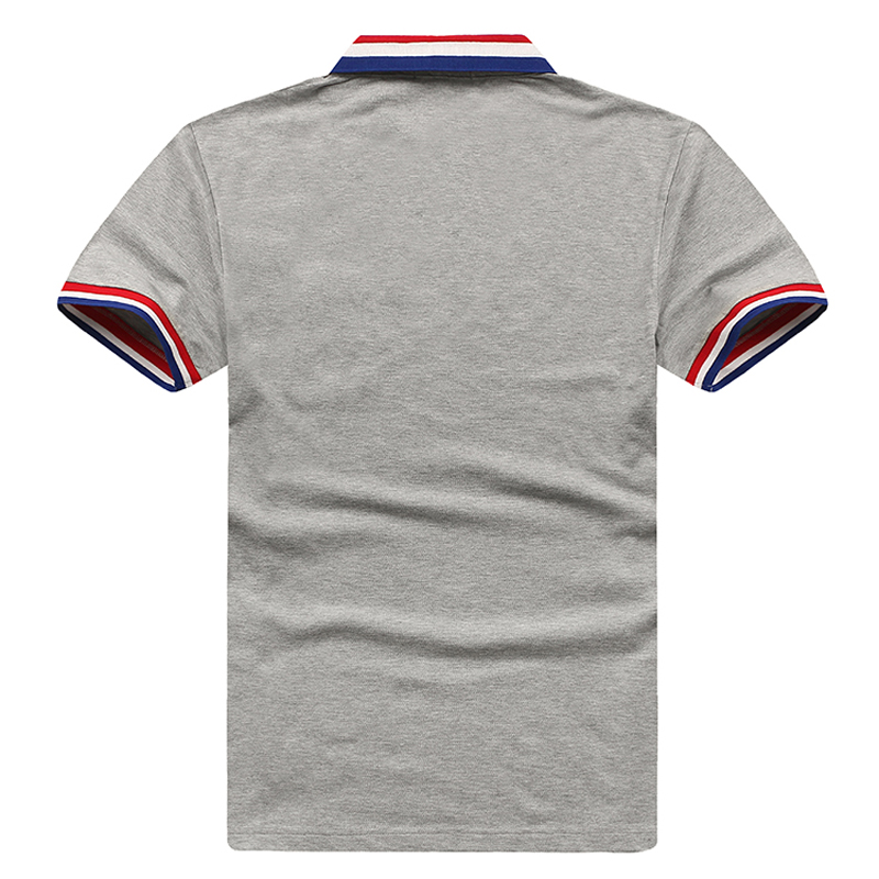 Kích thước siêu cực lớn cộng với béo cộng với size nam mùa hè mập mạp béo 8XL cotton túi ve áo nửa tay áo ngắn polo áo poloman