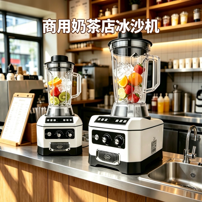 Serno Sj-52E Commercial Smoothie Machine, Milk Tea Shop Smoothie Machine, Juicer, Blender, Ice Crusher, Freshly Ground Soy Milk Machine
