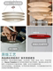 Medieval French Floatation Bamboo Hat Suspended Chandelier Retro Living Room Dining Room Bedroom Atmosphere Dupont Paper Wabi-Sabi