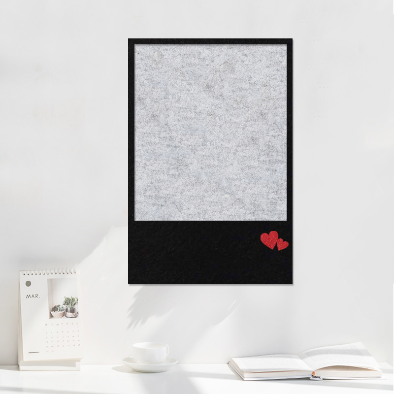 Soft Wood Board Photo Wall Stay Message Boards Ins Wind Wall-mounted Wall Graphic Nail Board Display Wall Panel Background Wall Felt Wall Sticked Self-adhesive