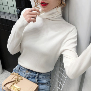 【依悦】秋冬新款加厚高领毛衣