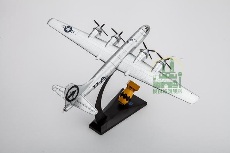 Hợp kim mô phỏng tĩnh thành phẩm 1: 144 B29 bomber chất béo nguyên tử bom mô hình quân sự Chiến Tranh Thế Giới II máy bay bộ sưu tập đồ chơi trẻ em giá rẻ