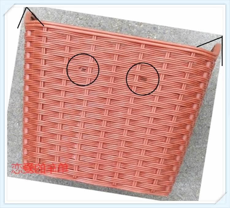 Panier pour vélo en plastique - Ref 2257966 Image 14