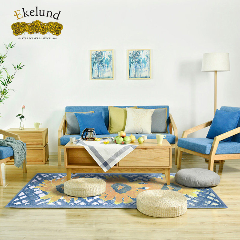 Ekelund, Sweden, all cotton anti - slip floor mat floor mat in the kitchen living room tile mat into the door mat art carpet