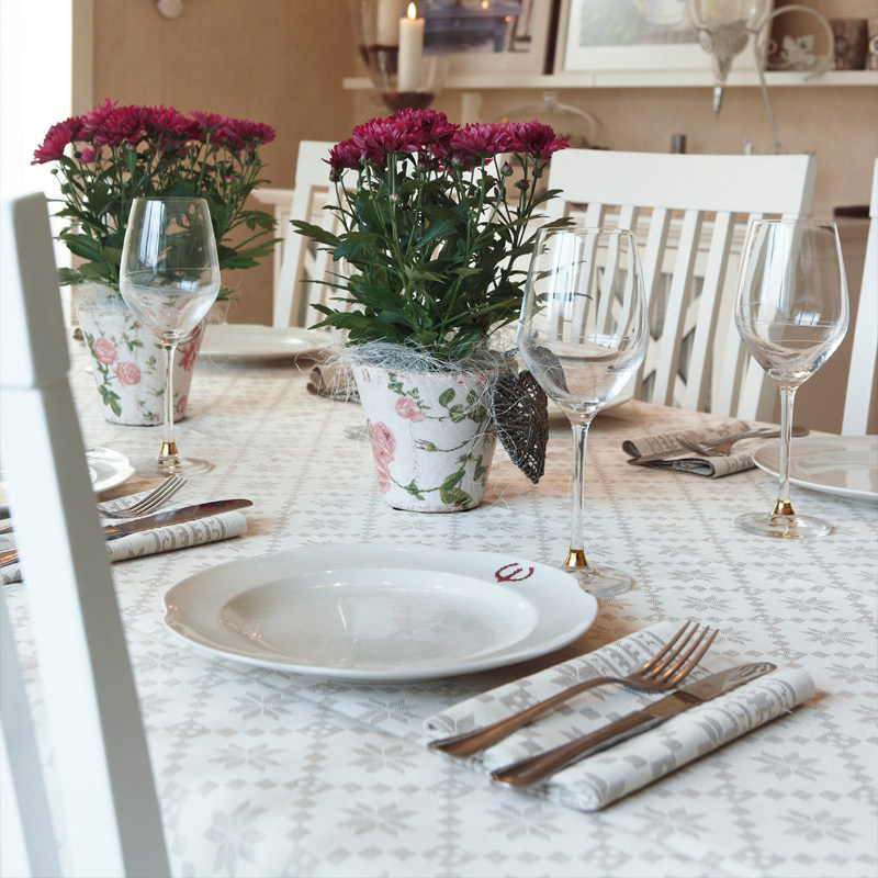 Swedish Ekelund Classic European Cotton Linen Table Cloth Nordic Ins Wind Table Cloth Table Mat tea table Gaib