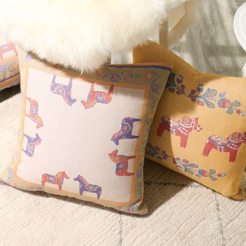 Ekelund American cushion European - style cotton pillow office sofa pillow - can be removed