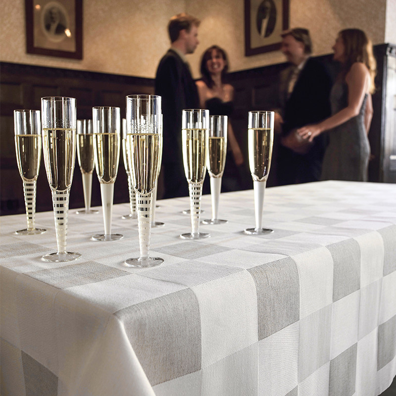 Swedish Ekelund European Style Brief Checkered Linen Cotton Tableclob Nordic Chessboard Grid Business Table Cloth Customised