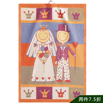 Swedish Ekelund Nordic Full Cotton Dining Mat Hanging Towel Tea Towel Wipe Handscarf Gebouh Festive Wedding Gifts