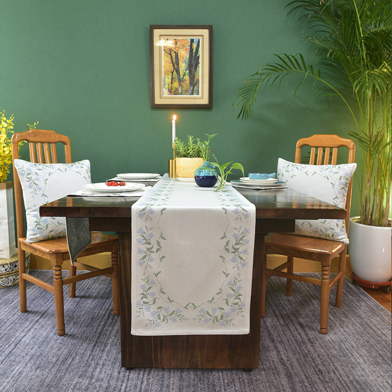 Sweden ekelund European style elegant tableflag minimal Ins wind tablemat tea tablecloth TV cabinet table cloth