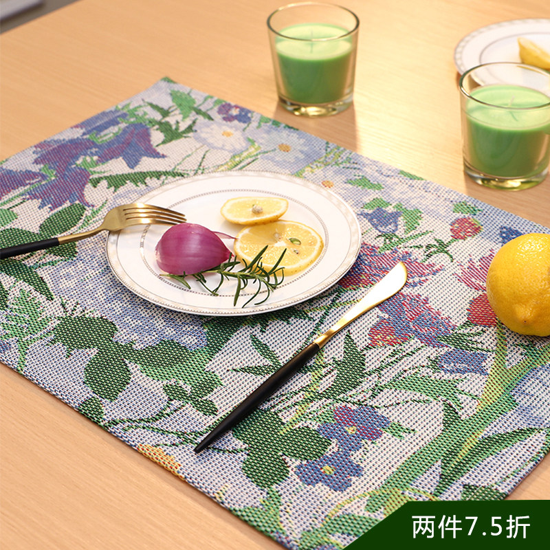 Ekelund, Sweden, summer fresh cotton pad tables tea cushion water insulation cup vase mat