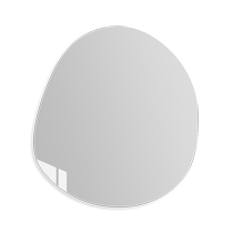 Special-shaped mirror wall decoration bathroom mirror bathroom mirror no punching can be glued wall-mounted bathroom mirror