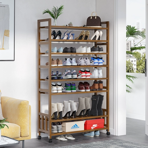 Стеллаж для обуви для ботинок в помещении многослойного мульти -слоя простых обувных шкафов.