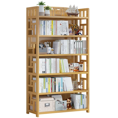 Многослойная книжная полка, книжный шкаф для школьников, простая система хранения