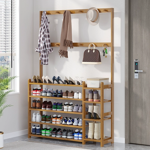 Простые туфли для домашнего использования, универсальная вешалка, вместительная и большая система хранения