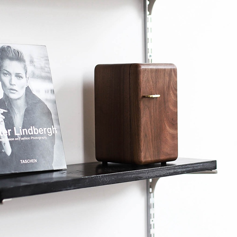 Frozen jewelry box storage box high-end light luxury wood exquisite drawer necklace jewelry anti-oxygen multi-layer large capacity