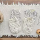 Хлопковый стеганый марлевый милый жилет без рукавов, удерживающий тепло шнурок-держатель