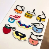 Брендовый милый слюнявчик, нагрудник, шарф, аксессуар