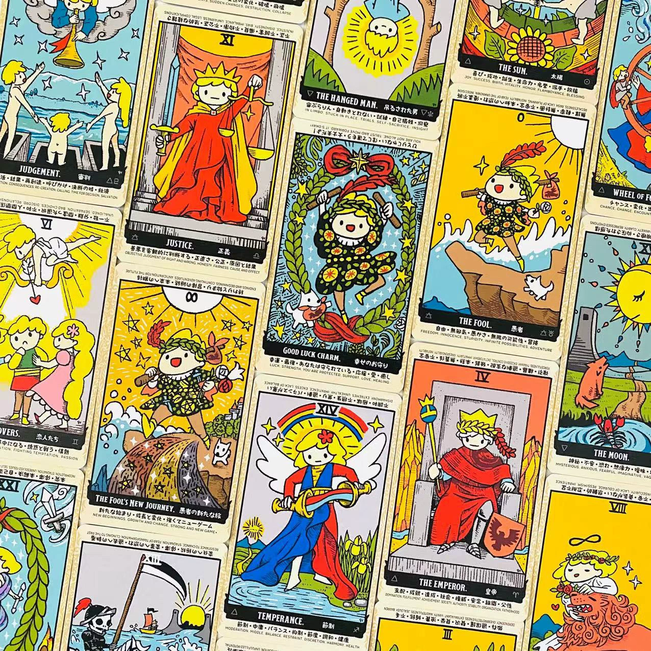 Spot Yuru Tarot Полный набор версия 78 фото Вит Таро Китай Эксклюзив