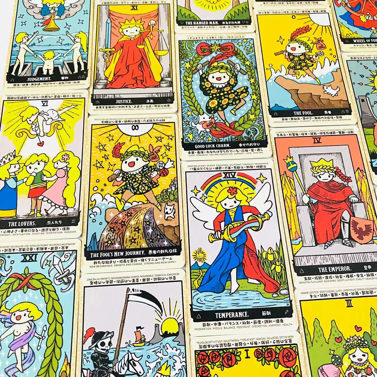 Spot Yuru Tarot Полный набор версия 78 фото Вит Таро Китай Эксклюзив