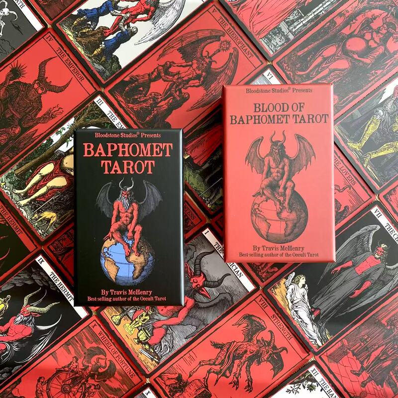 Blood of Bafhomet Tarot Is Back in Stock. Travis's New Work