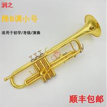 (Tianjin) Runzhi B flat trumpet instrument palm number pocket number 2335 special high-end