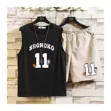 Летний жилет для отдыха, спортивный комплект, шорты для школьников, баскетбольная форма, футбольная форма, свободный крой, 11 размер