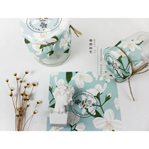 Mofei Paper Art Bee Honey Companion Gift Pudding Jam Beef Sauce Lemon Cream Strawberry Jam Sealing Paper Packaging Origami