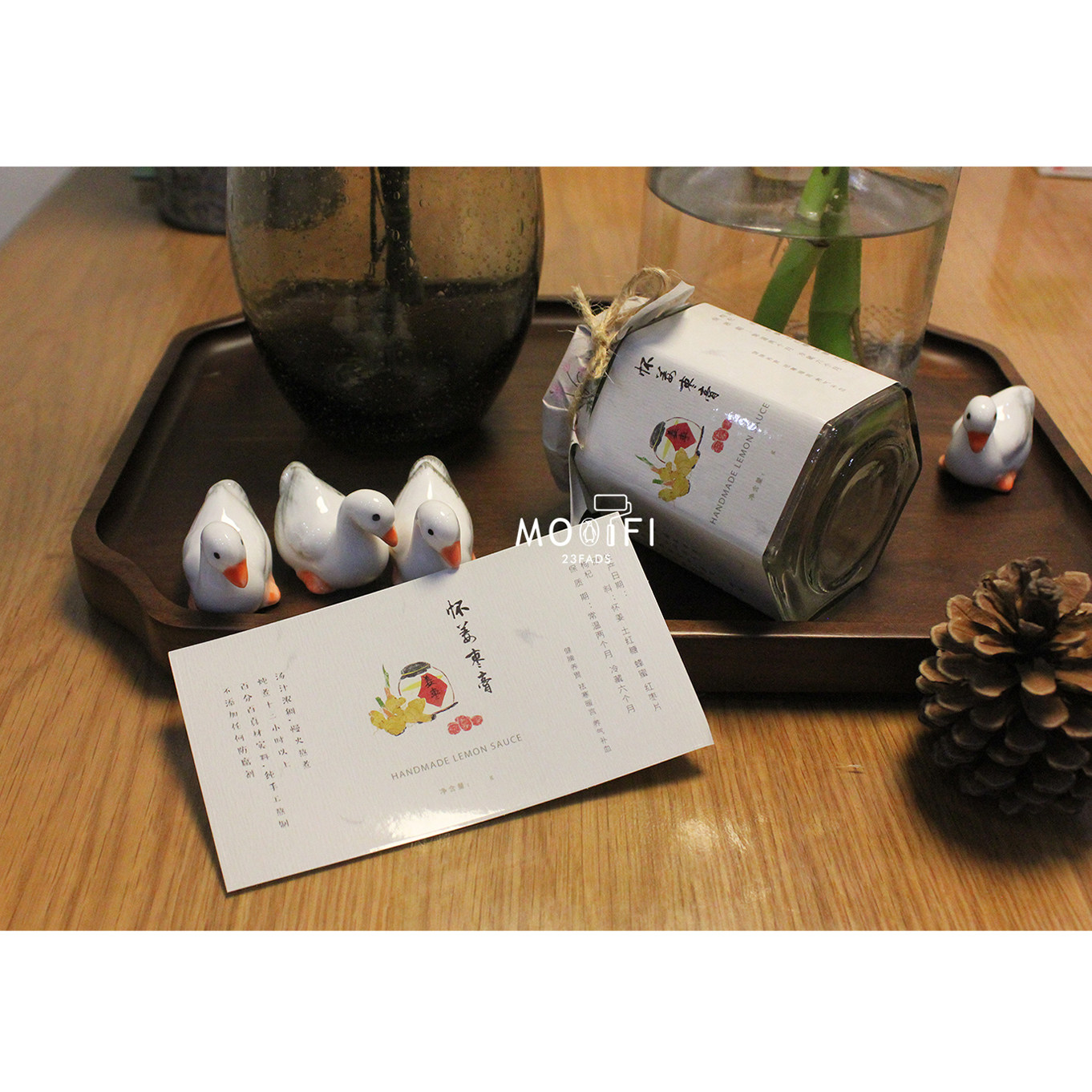 Huaijiang jujube paste label brown sugar sticker custom sticker pure handmade sticker bottle sticker seal sticker printing