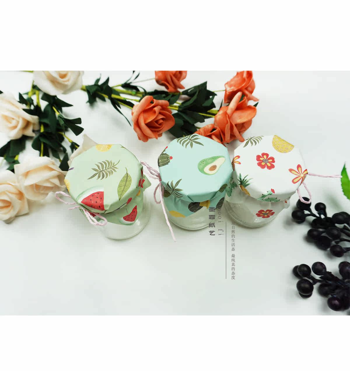 Inky Original Ins Wind Bull Oil Fruits Watermelon Pinewood Pudding Honey Seal Paper Wrapping Paper Wrapping Paper