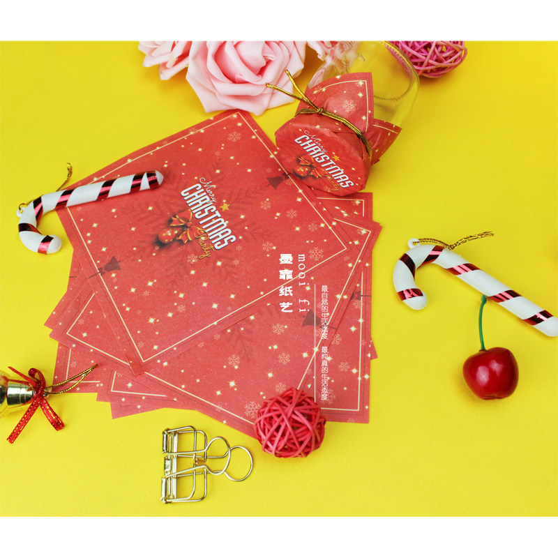 Limited ink Fly Christmas pudding honey Jam Chili Jam Chili Sauce Yoghurt Seal Paper Gift Wrapping Paper