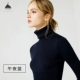 Áo len lông cừu Merino 18-pin 2020 Mùa xuân và mùa thu Áo len cao cổ mới - Đan Cardigan