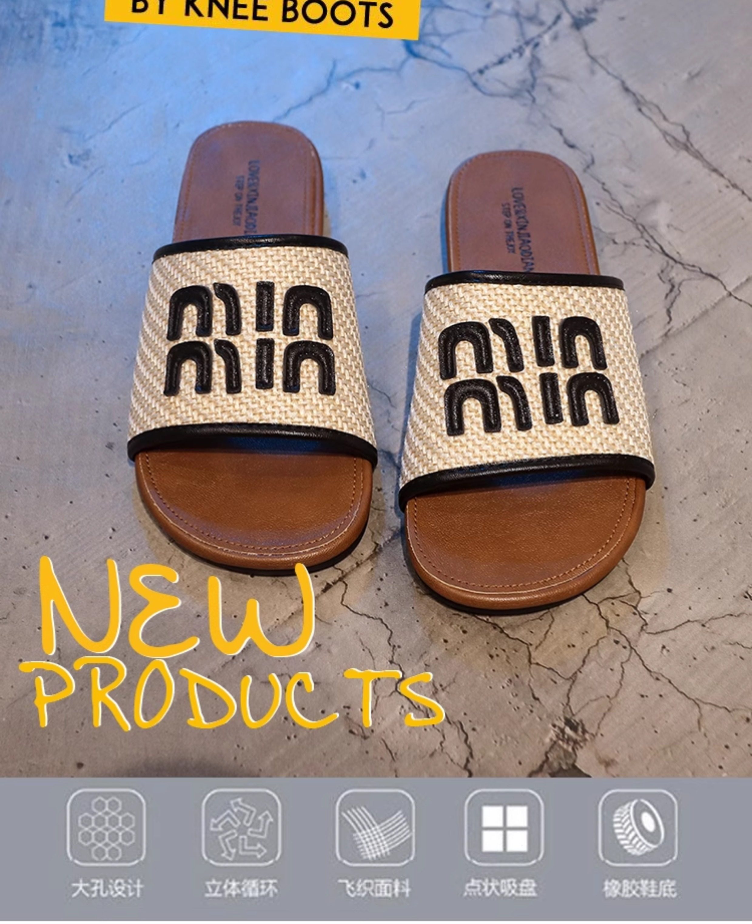 Woven Letter Slides - $8.32 Direct from Taobao China - Product image 8